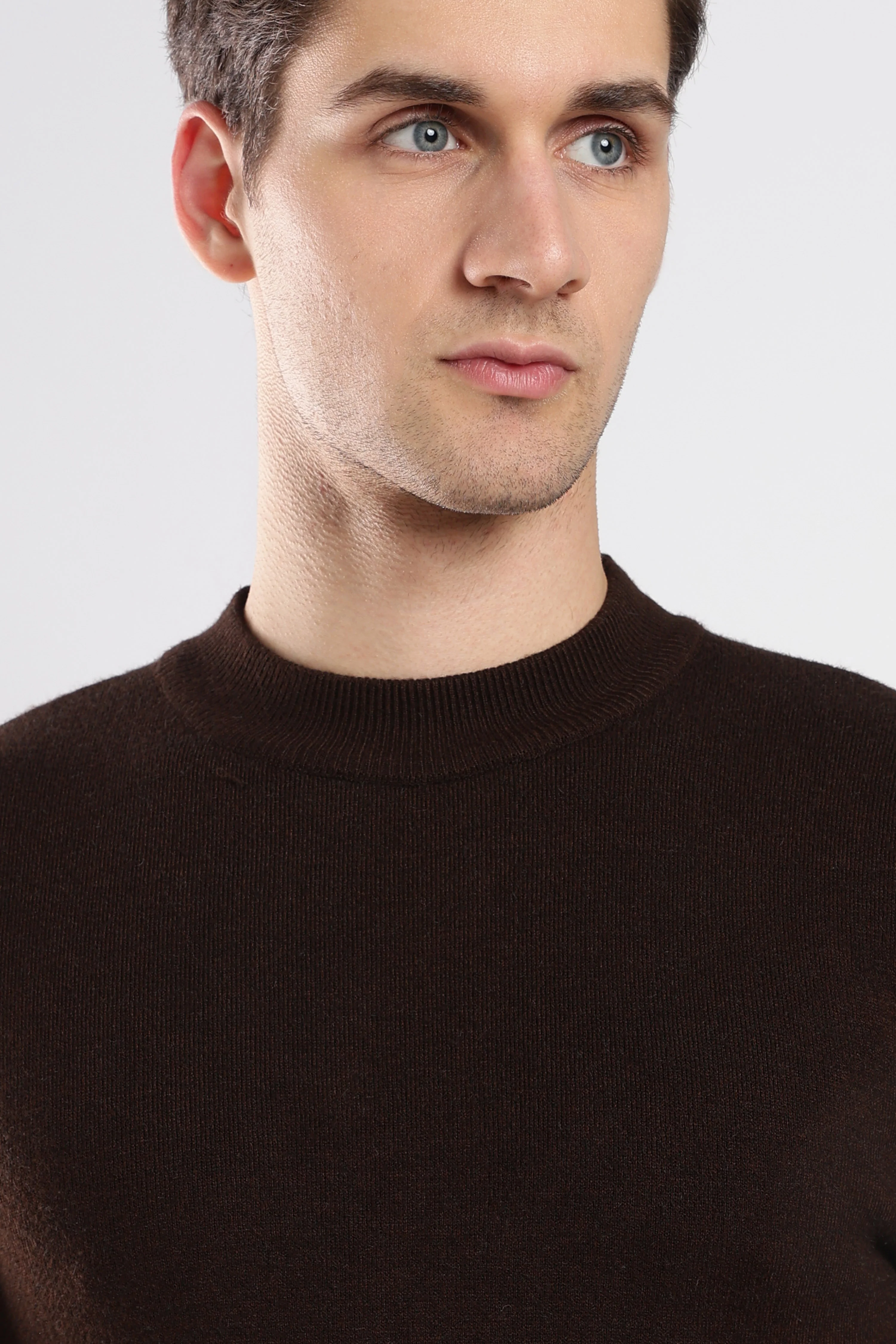 Brown FeatherSoft Comfort Sweater - Image 6
