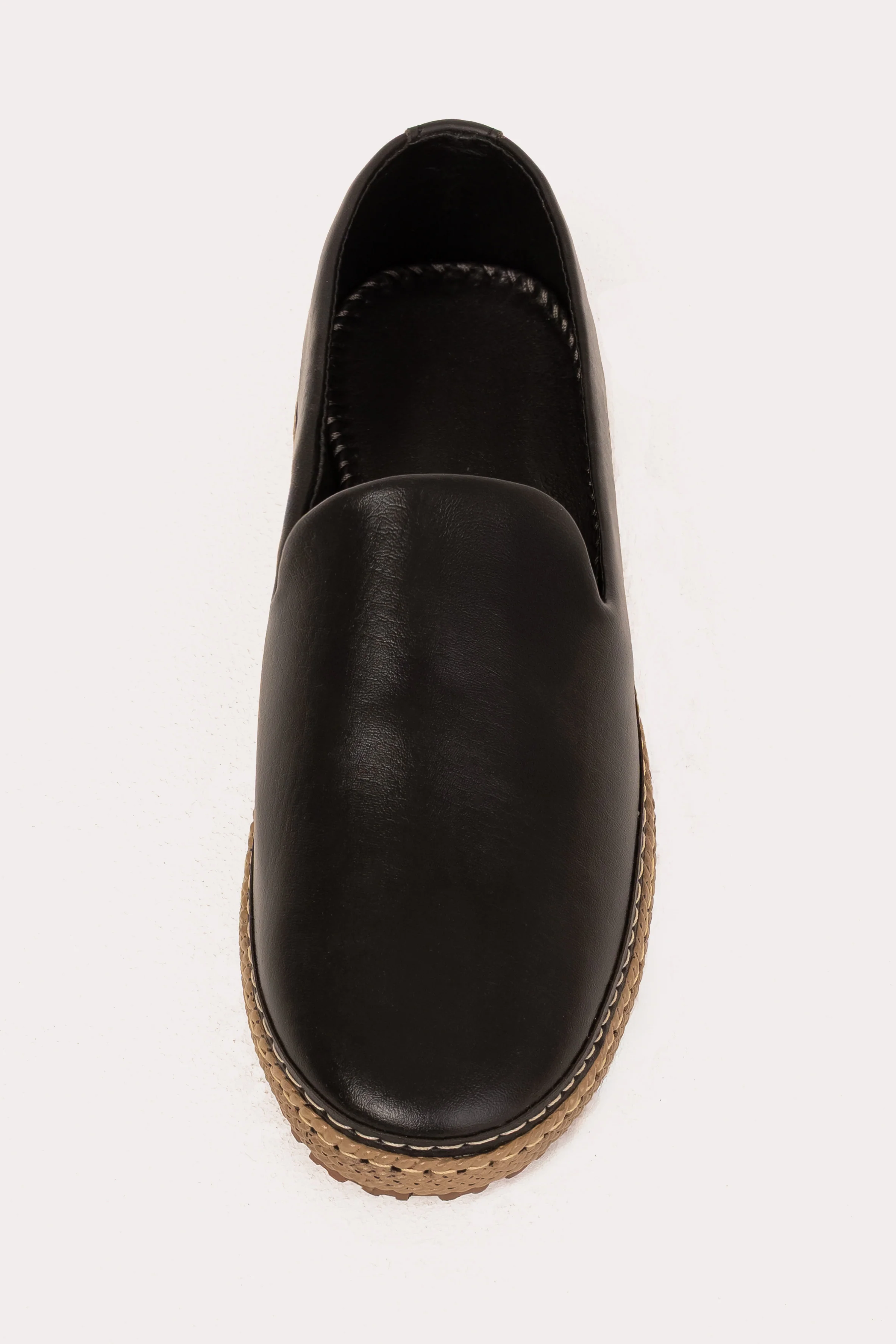Black Espadrille Loafers - Image 3