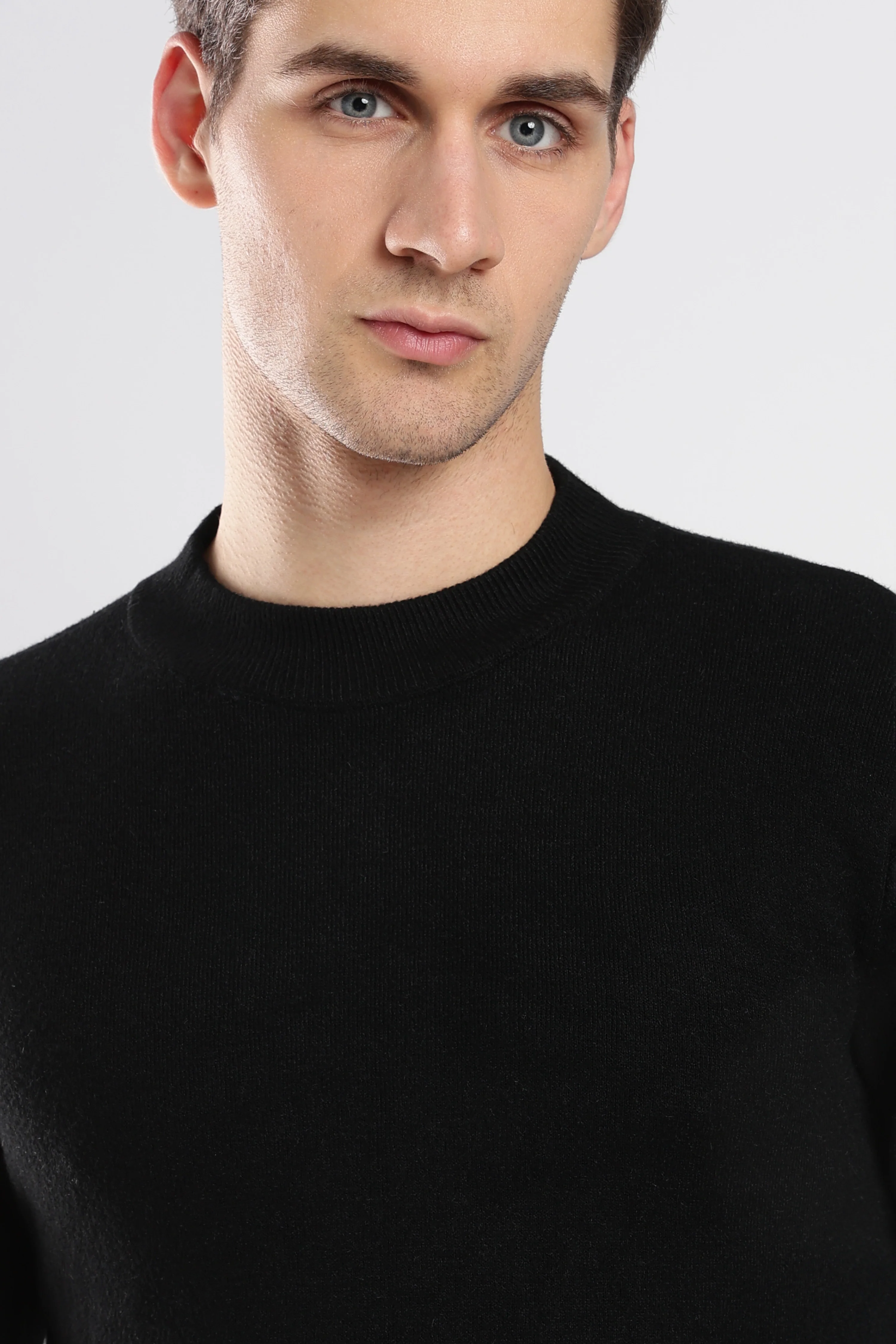 Black FeatherSoft Comfort Sweater - Image 3