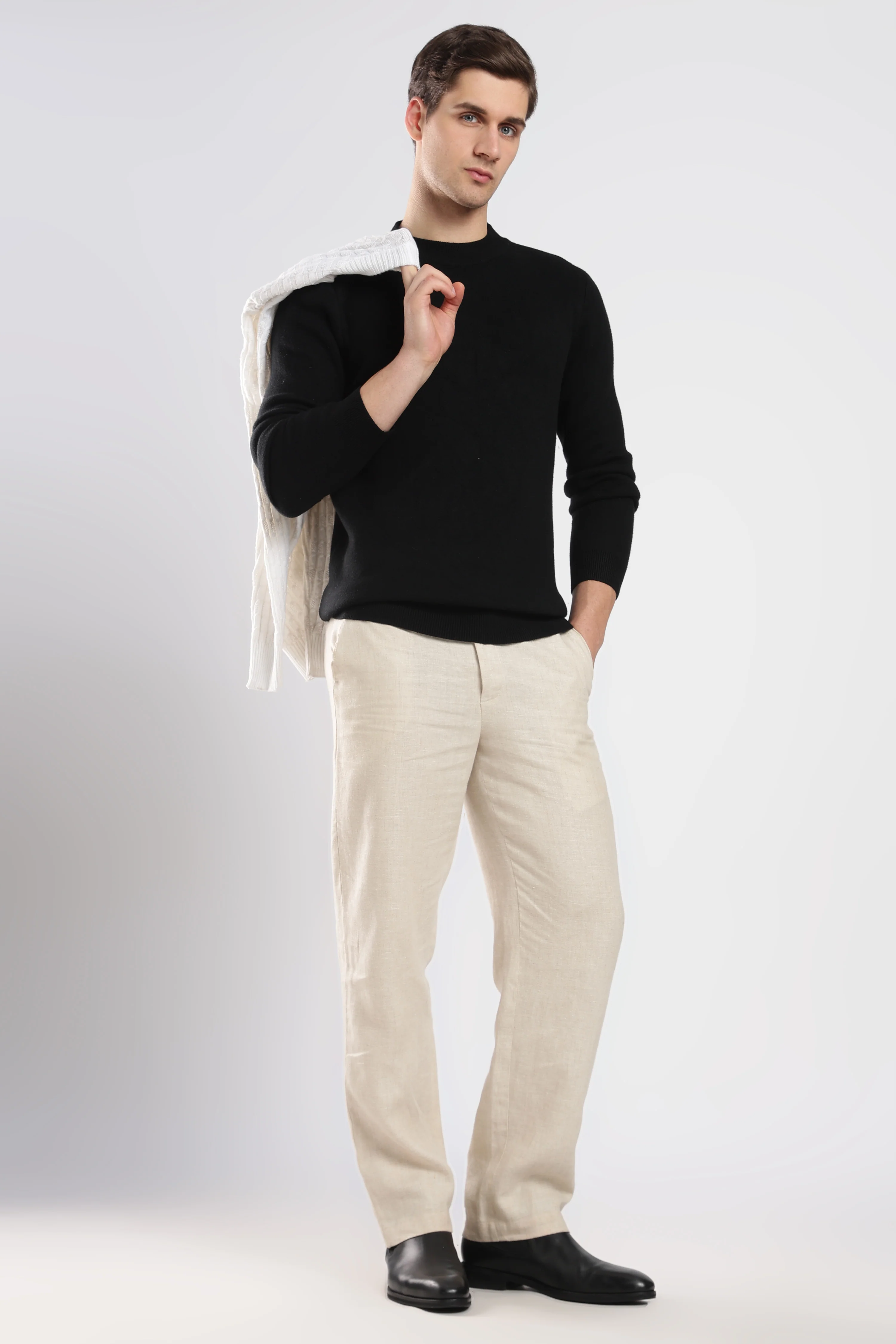 Black FeatherSoft Comfort Sweater - Image 5