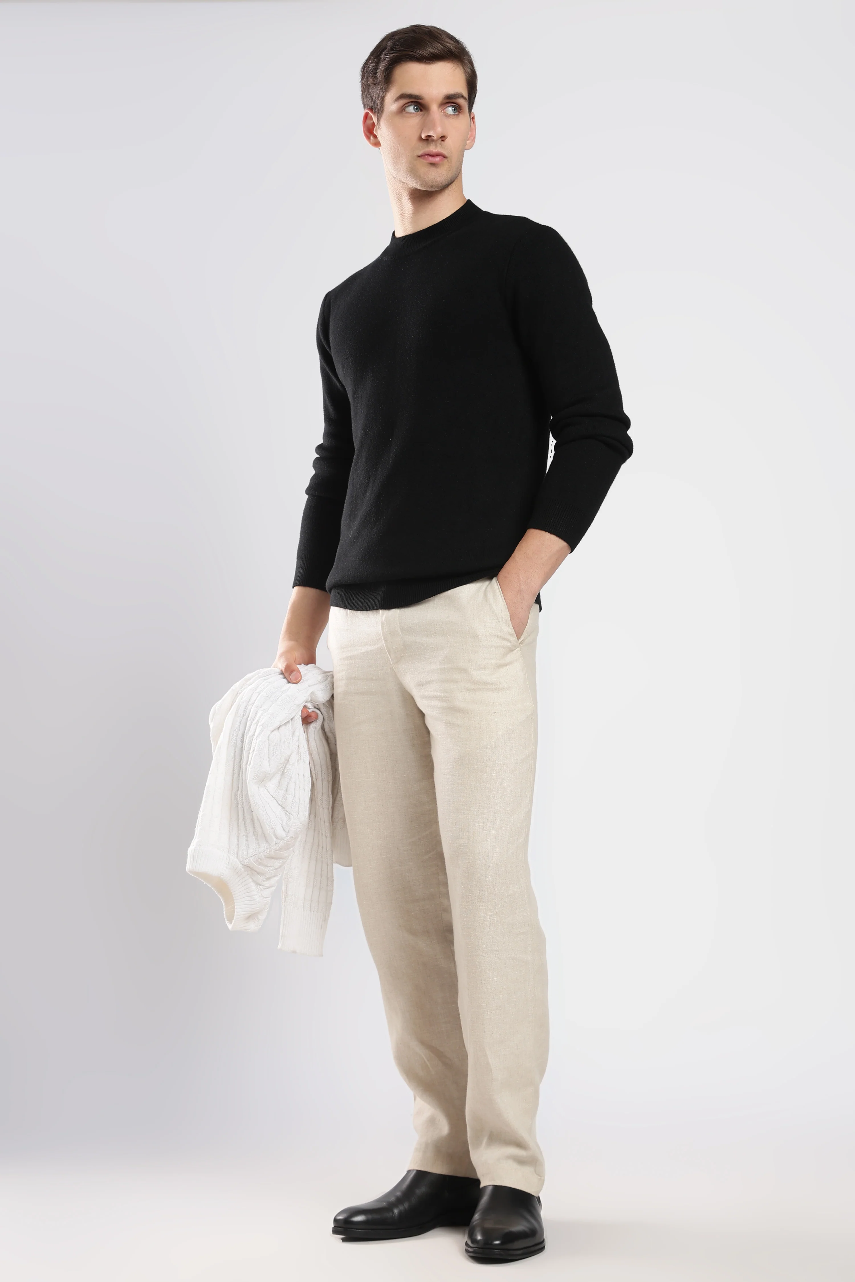 Black FeatherSoft Comfort Sweater - Image 7
