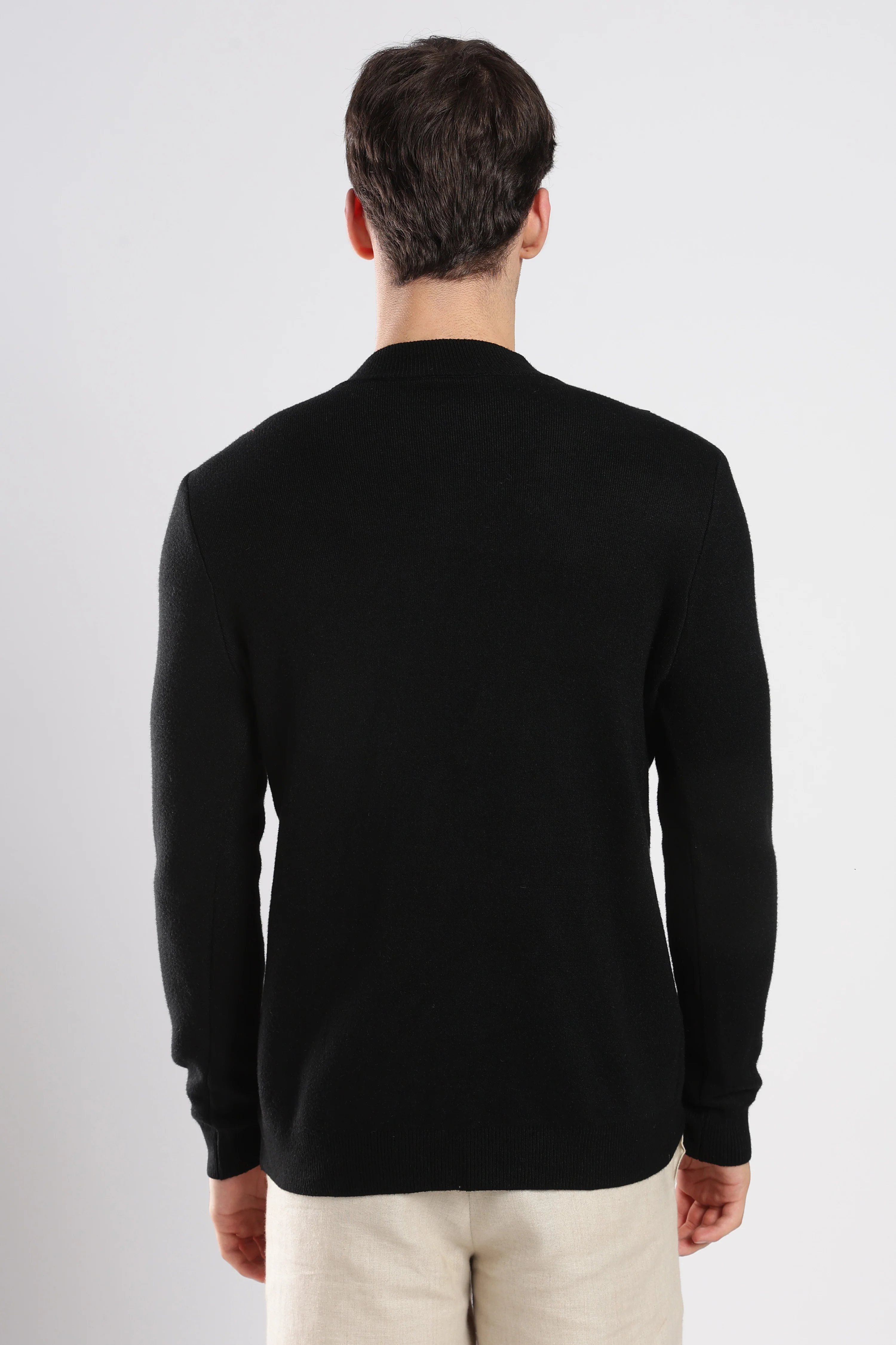 Black FeatherSoft Comfort Sweater - Image 8