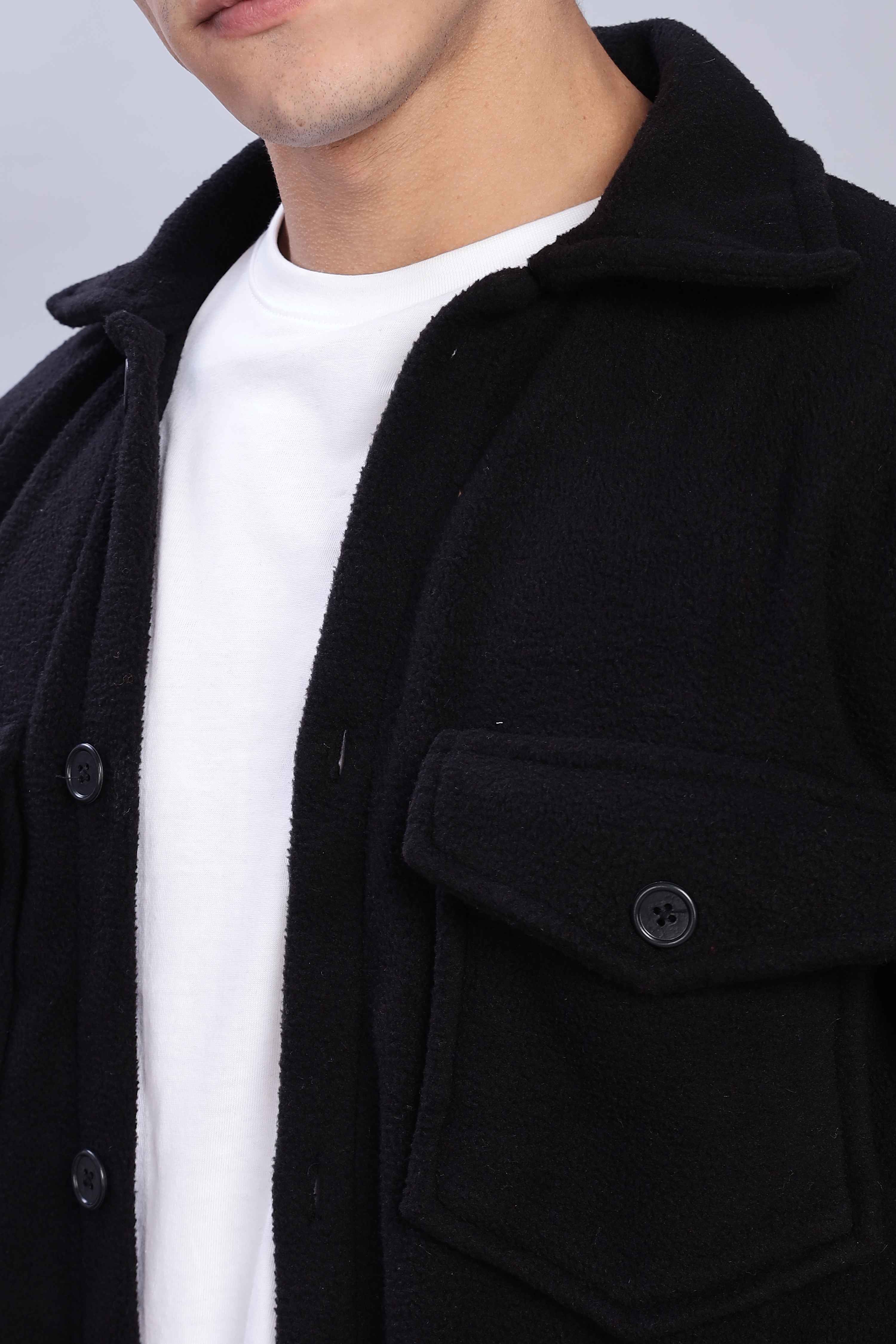 Black Overshirt - Image 4