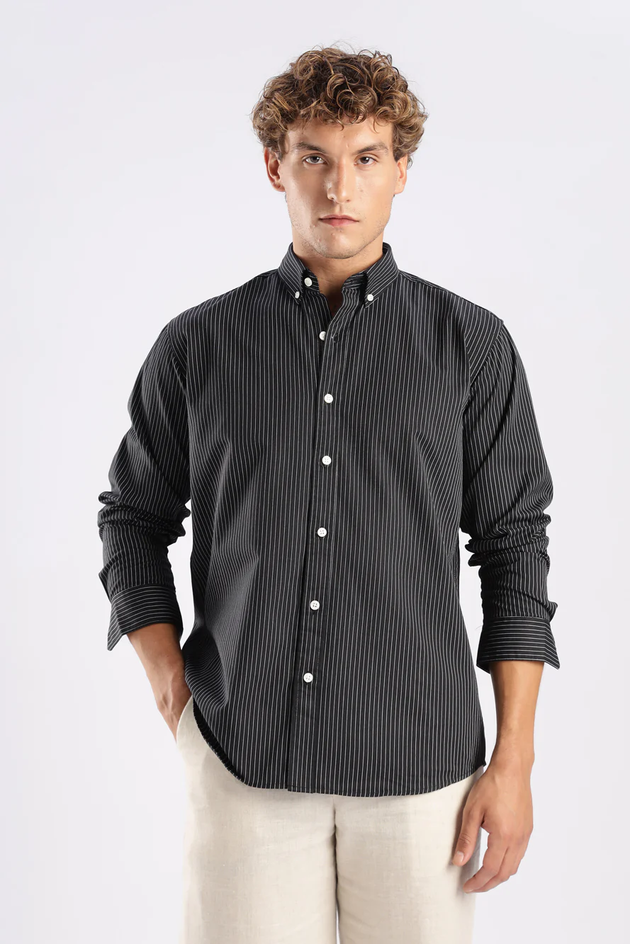 Black Striped Shirt - Image 4
