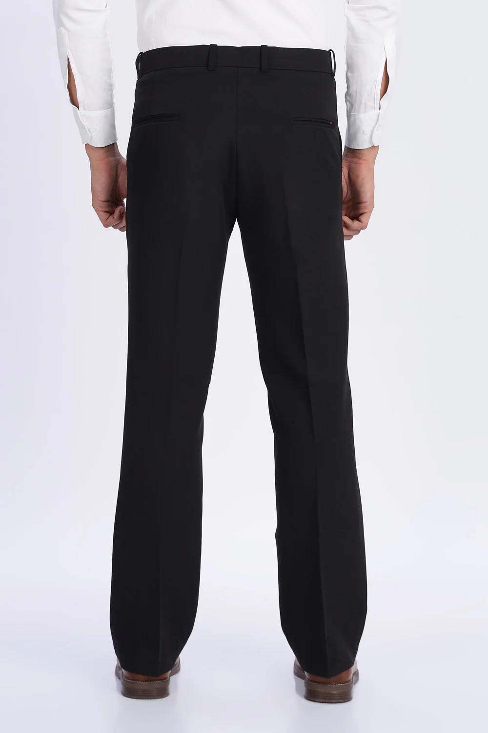 Boot Cut Black Trousers - Image 6