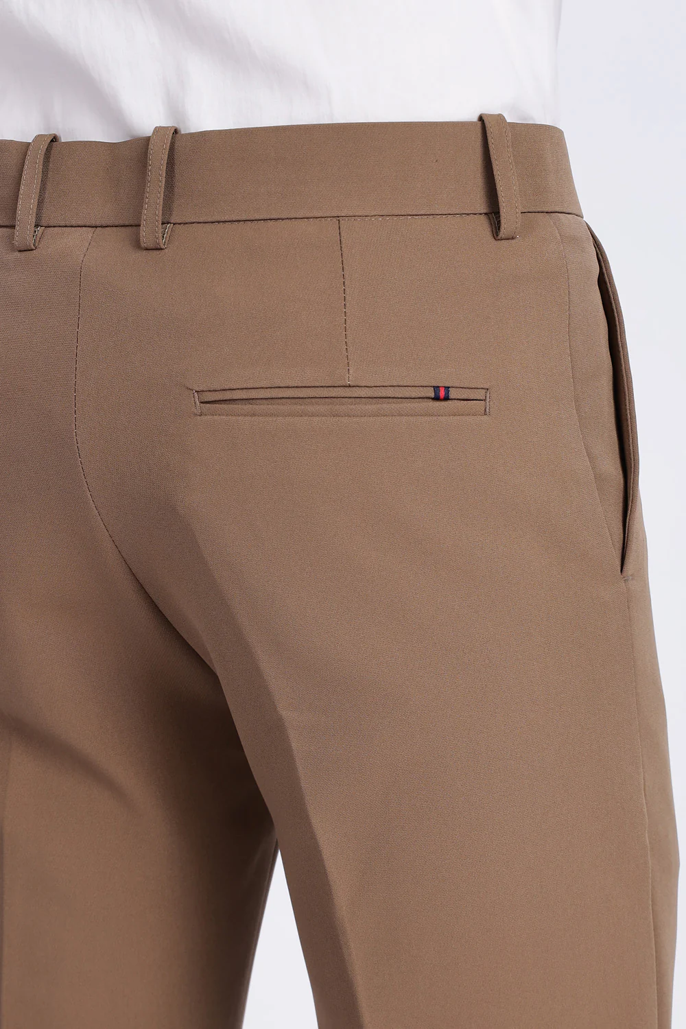 Boot Cut Cream Trousers - Image 8