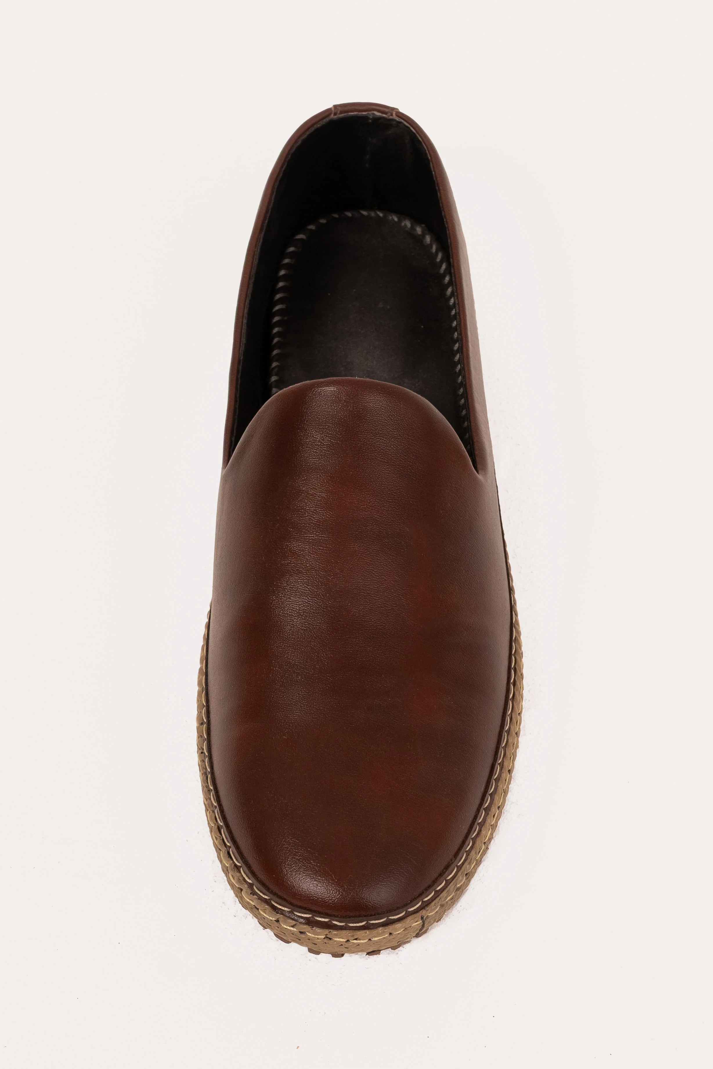 Brown Espadrille Loafers - Image 3