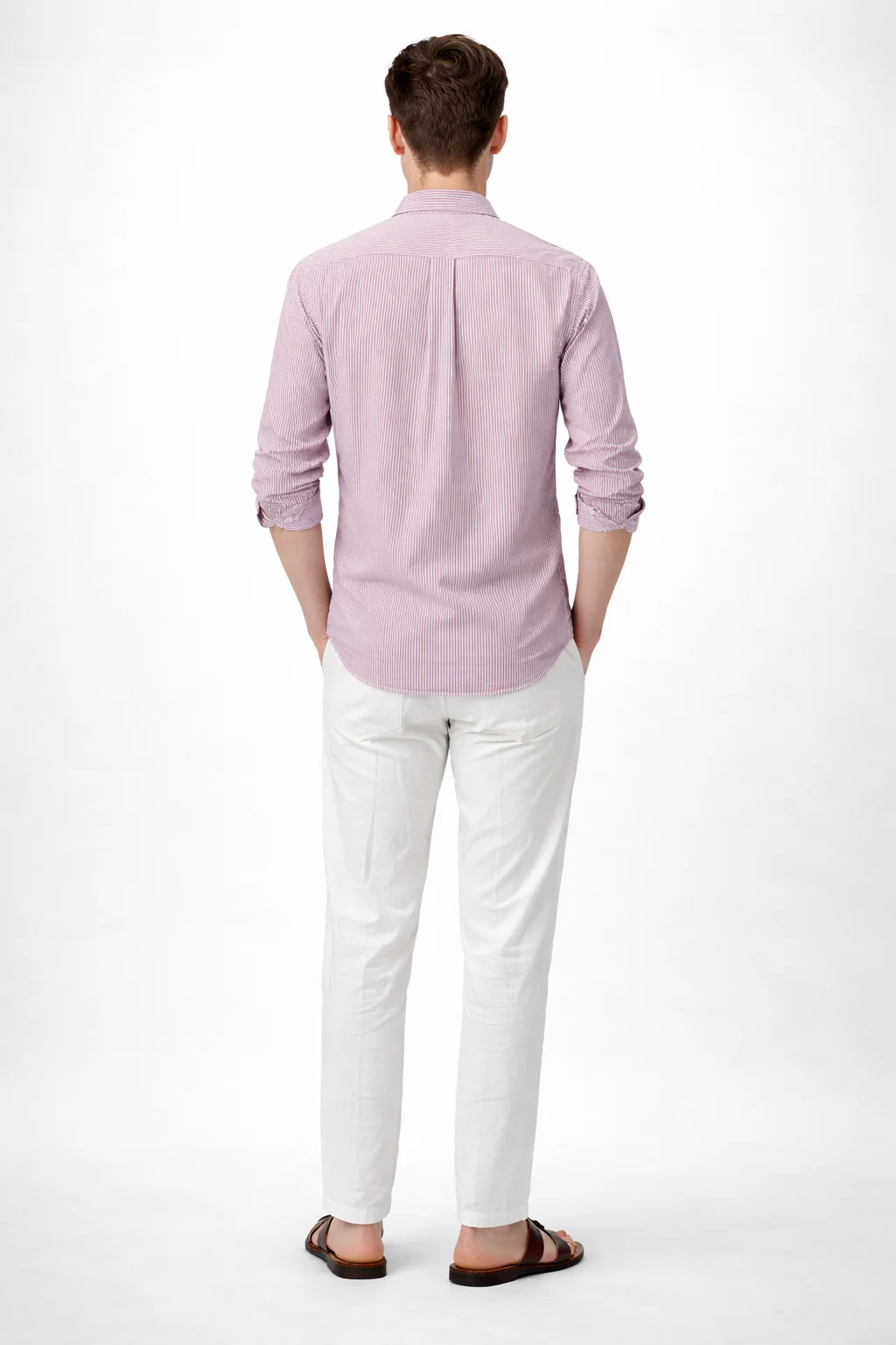 Brown Striped Shirt - Image 4