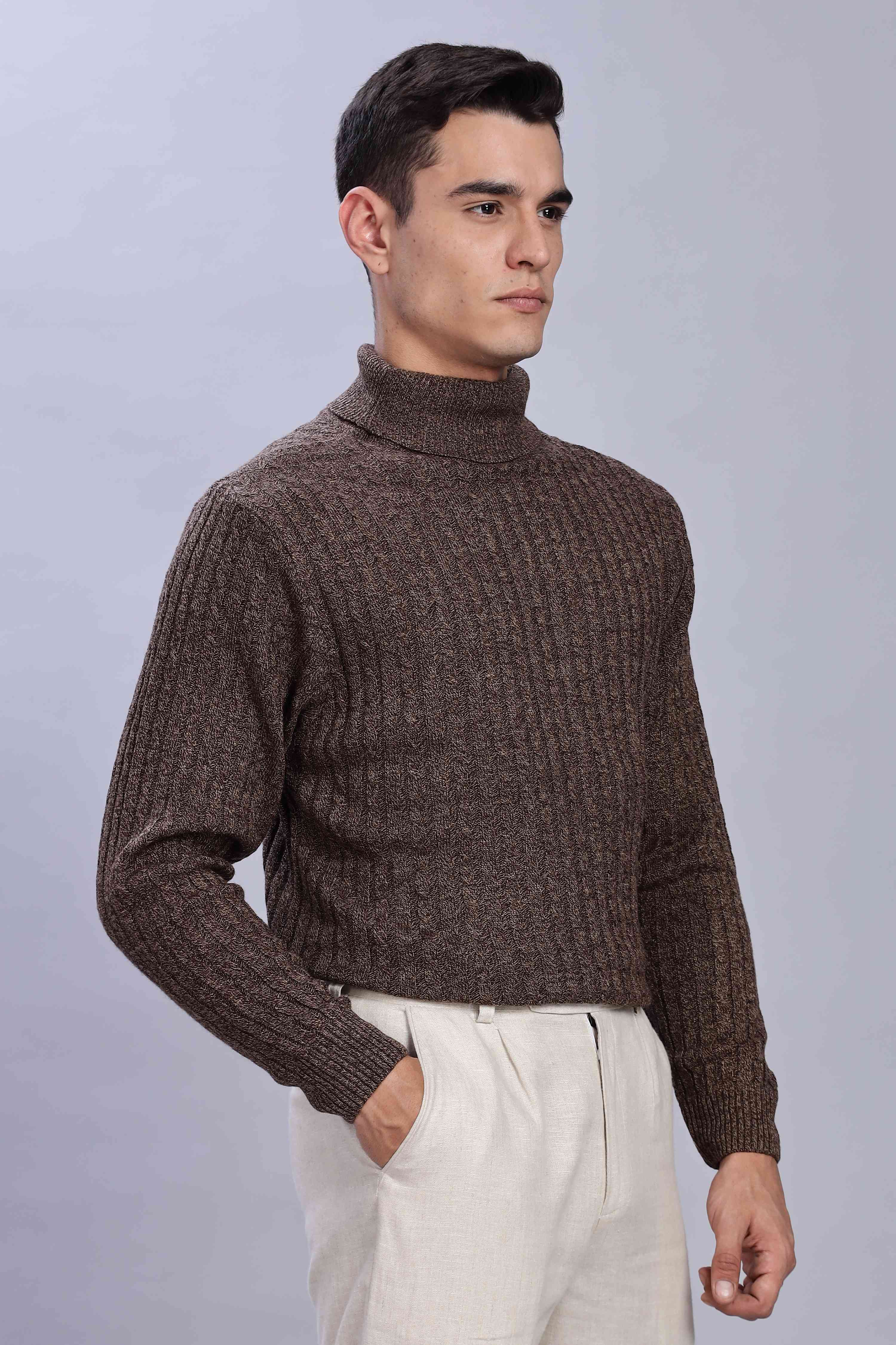 Brown Turtleneck - Image 4