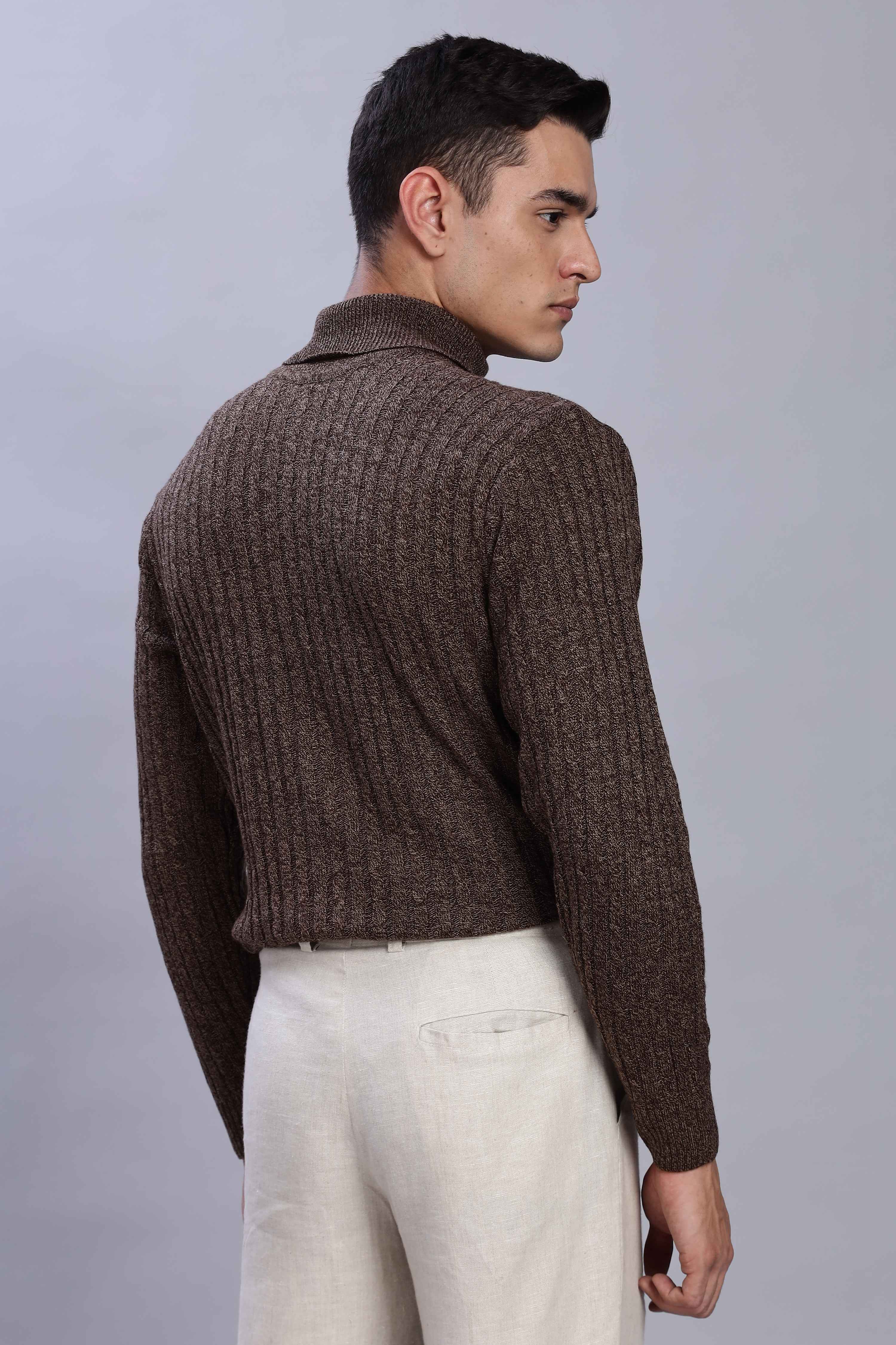 Brown Turtleneck - Image 5