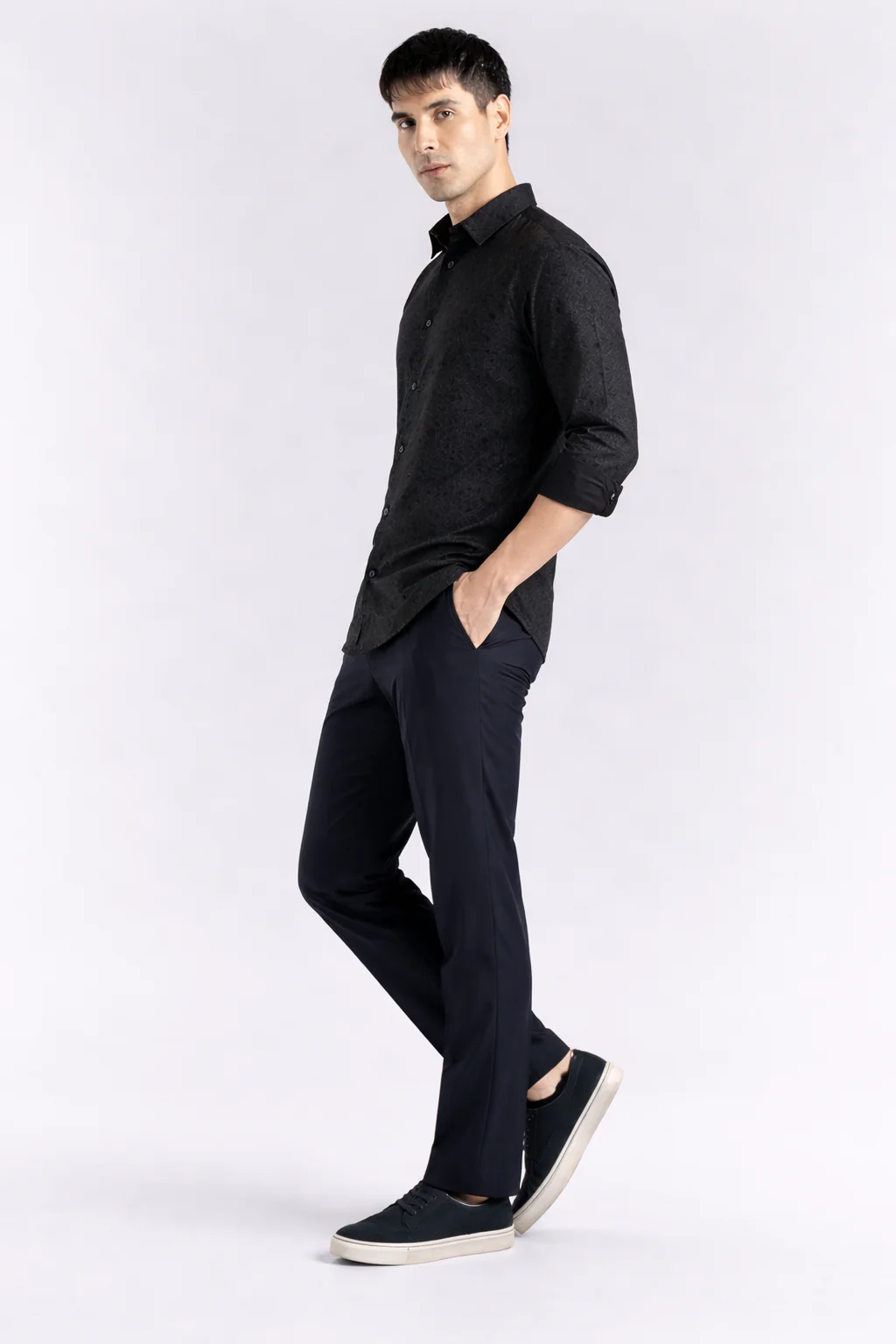 Saville Grid Shirt - Image 4