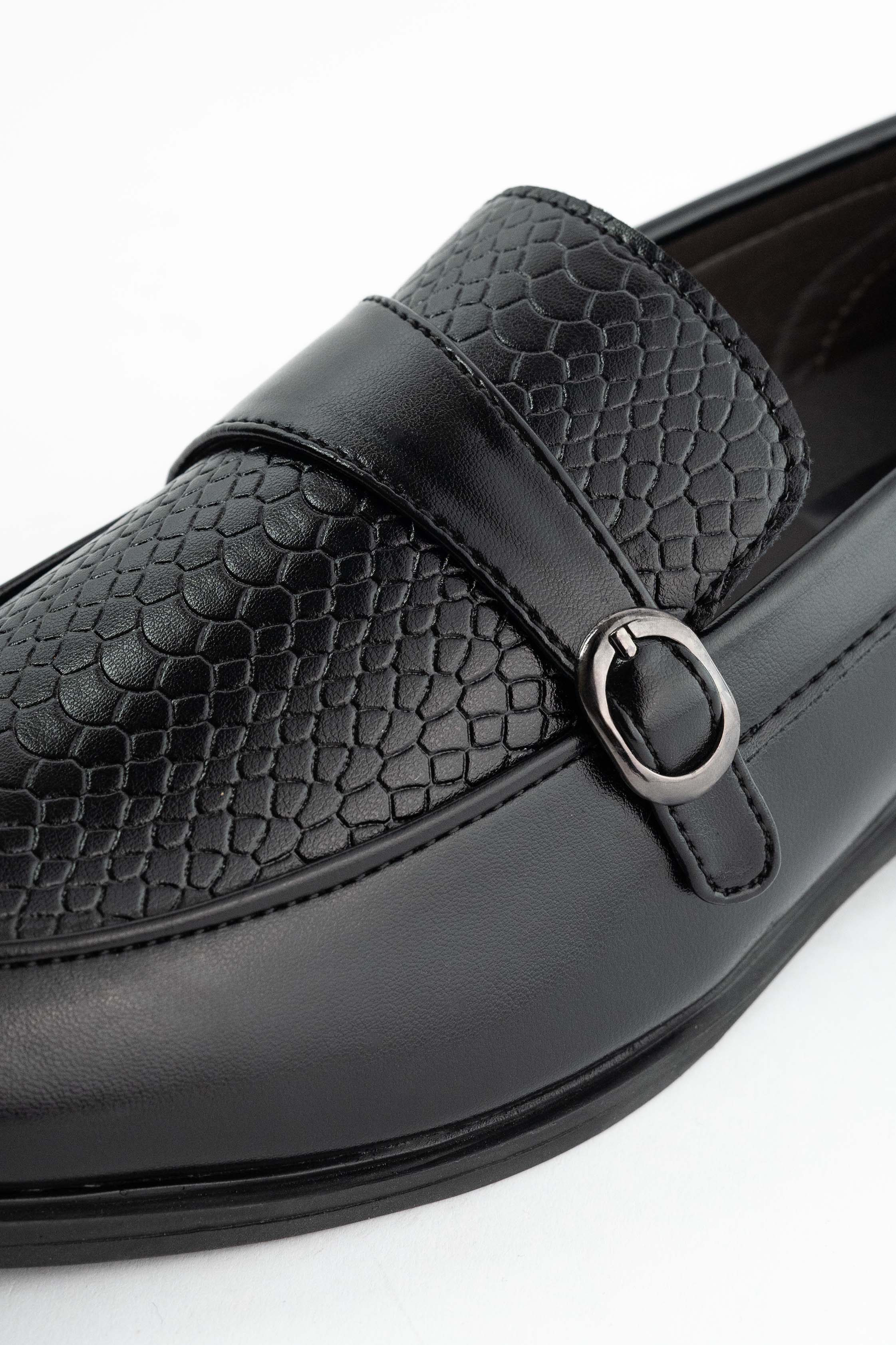 Crocodile Monk Loafers - Image 3