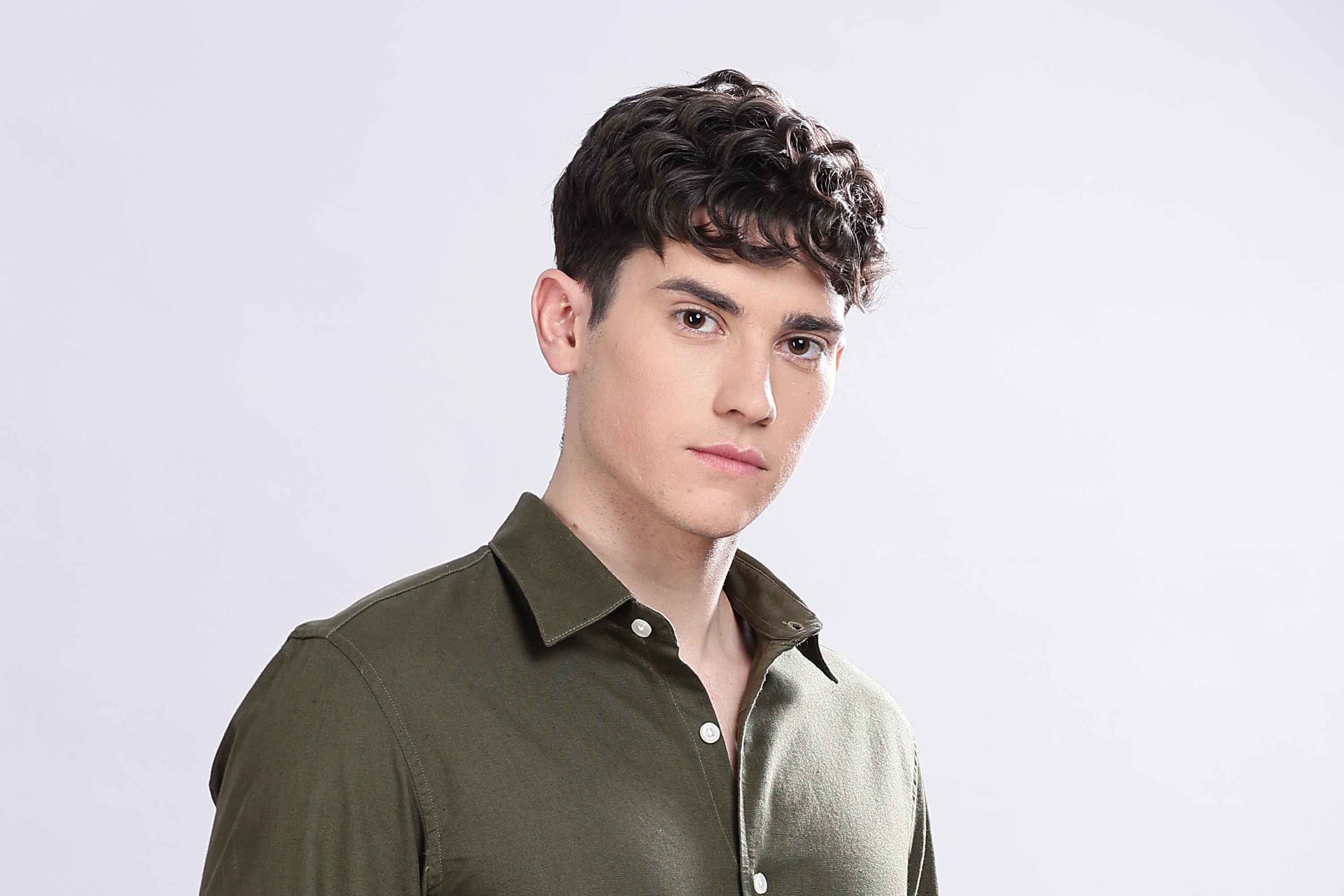Olive Green Linen Blend Shirt - Image 6