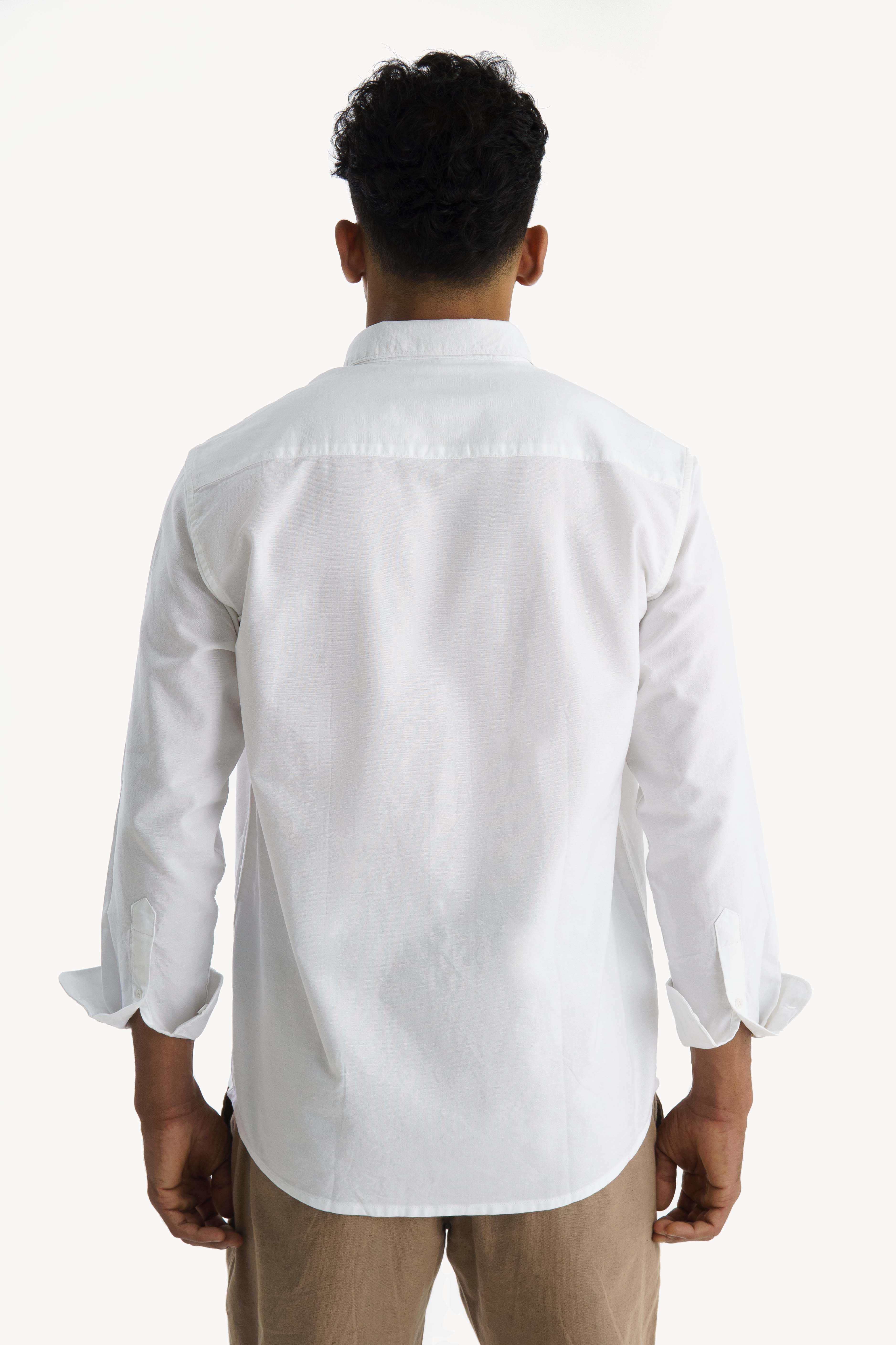 White Oxford Shirt - Image 5