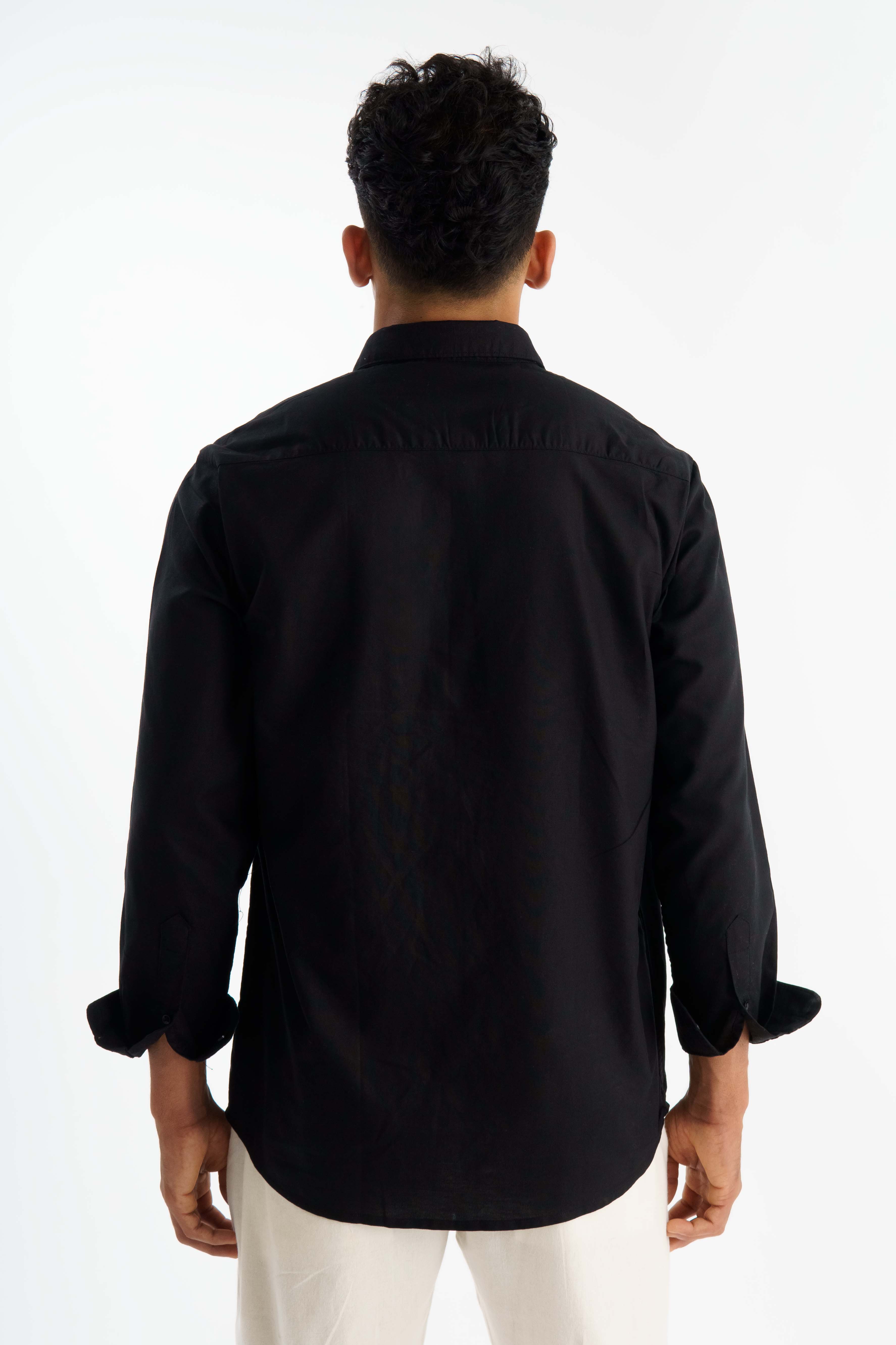 Black Oxford Shirt - Image 4
