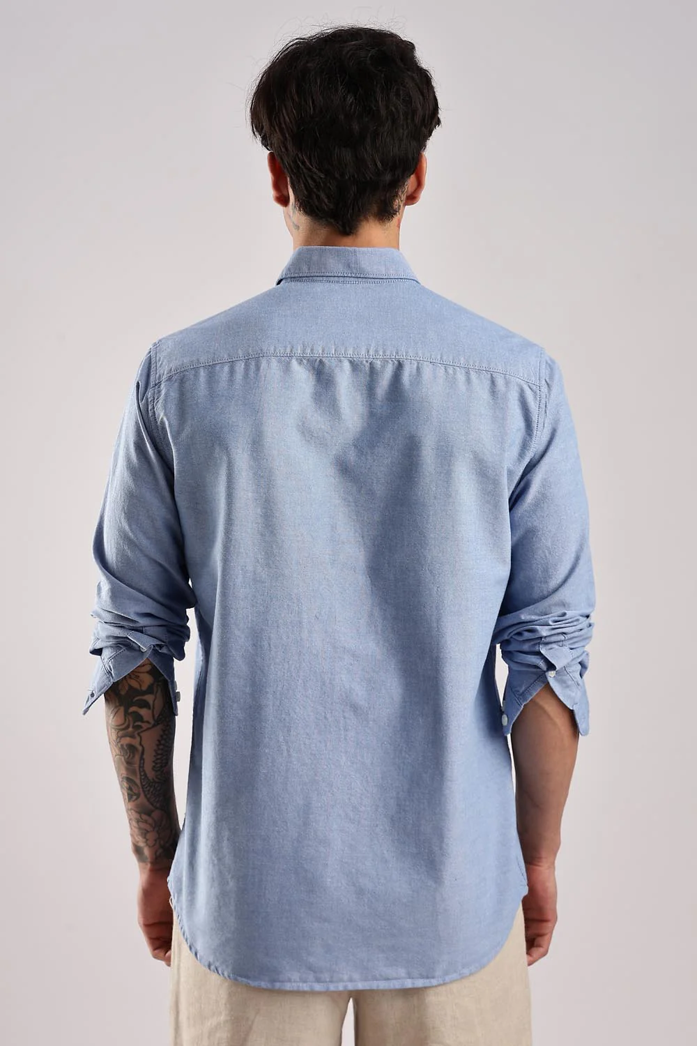 Oxford Blue Shirt - Image 6