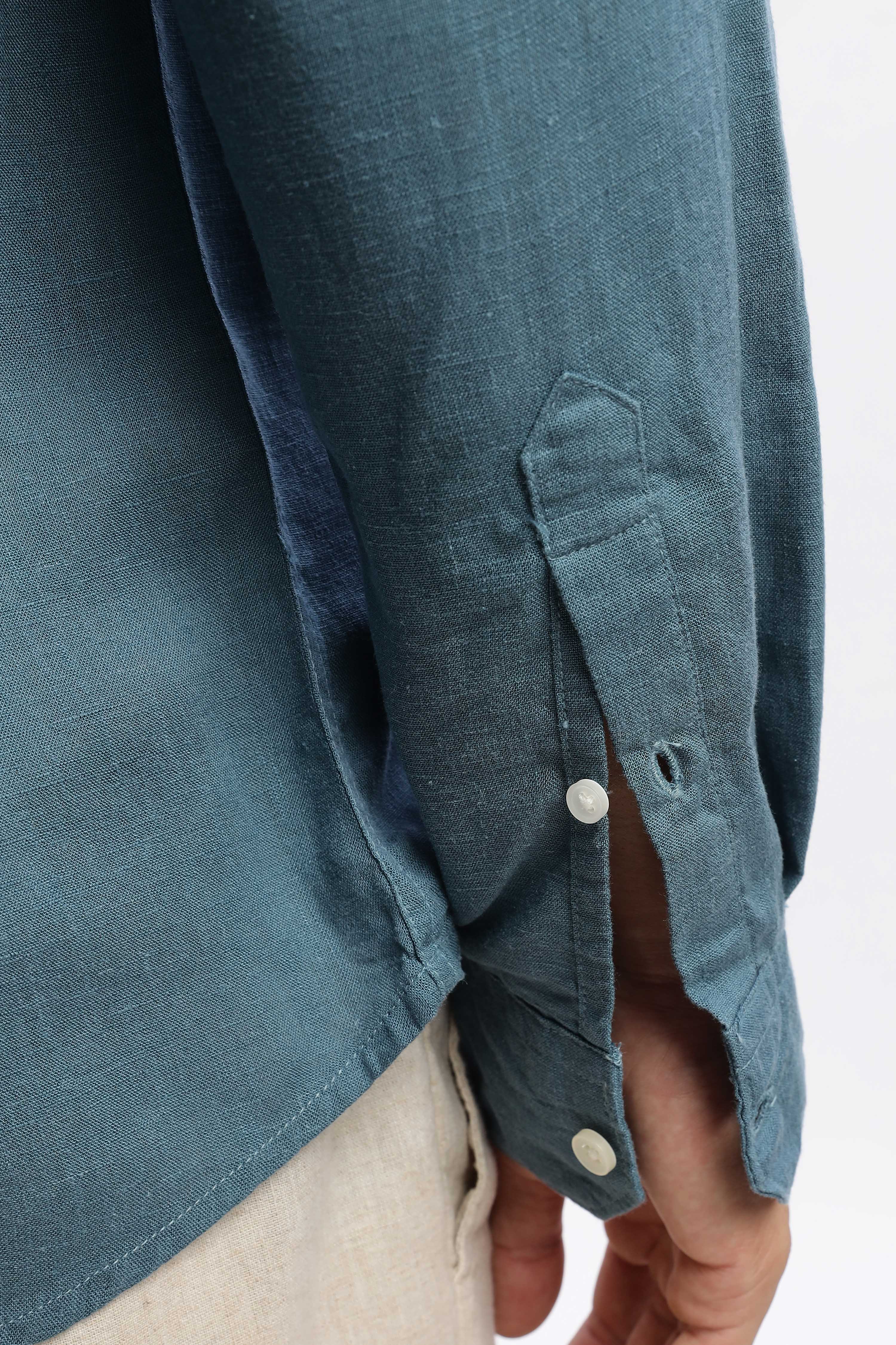 Regular fit Linen Blend Shirt - Image 3