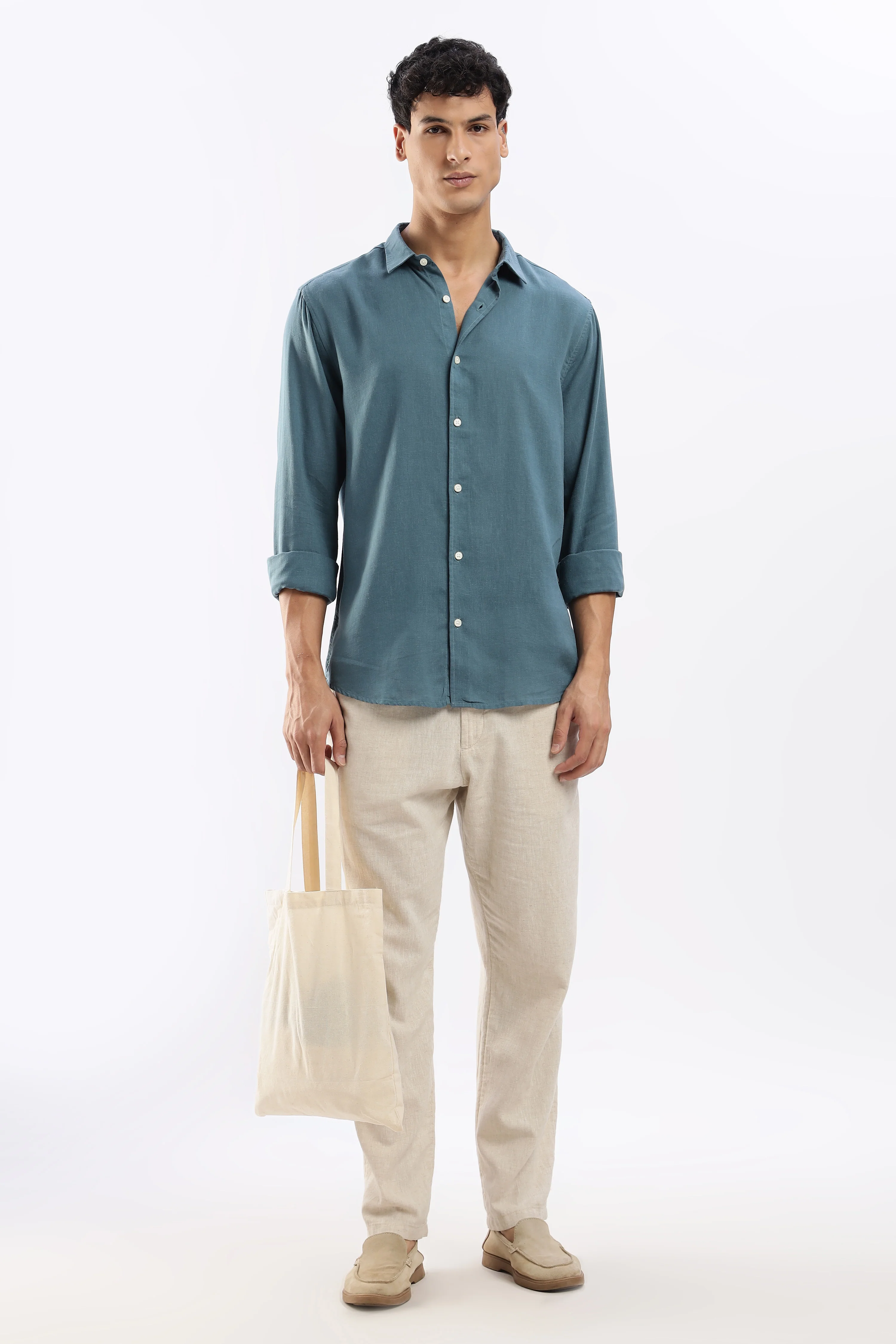Regular fit Linen Blend Shirt - Image 6