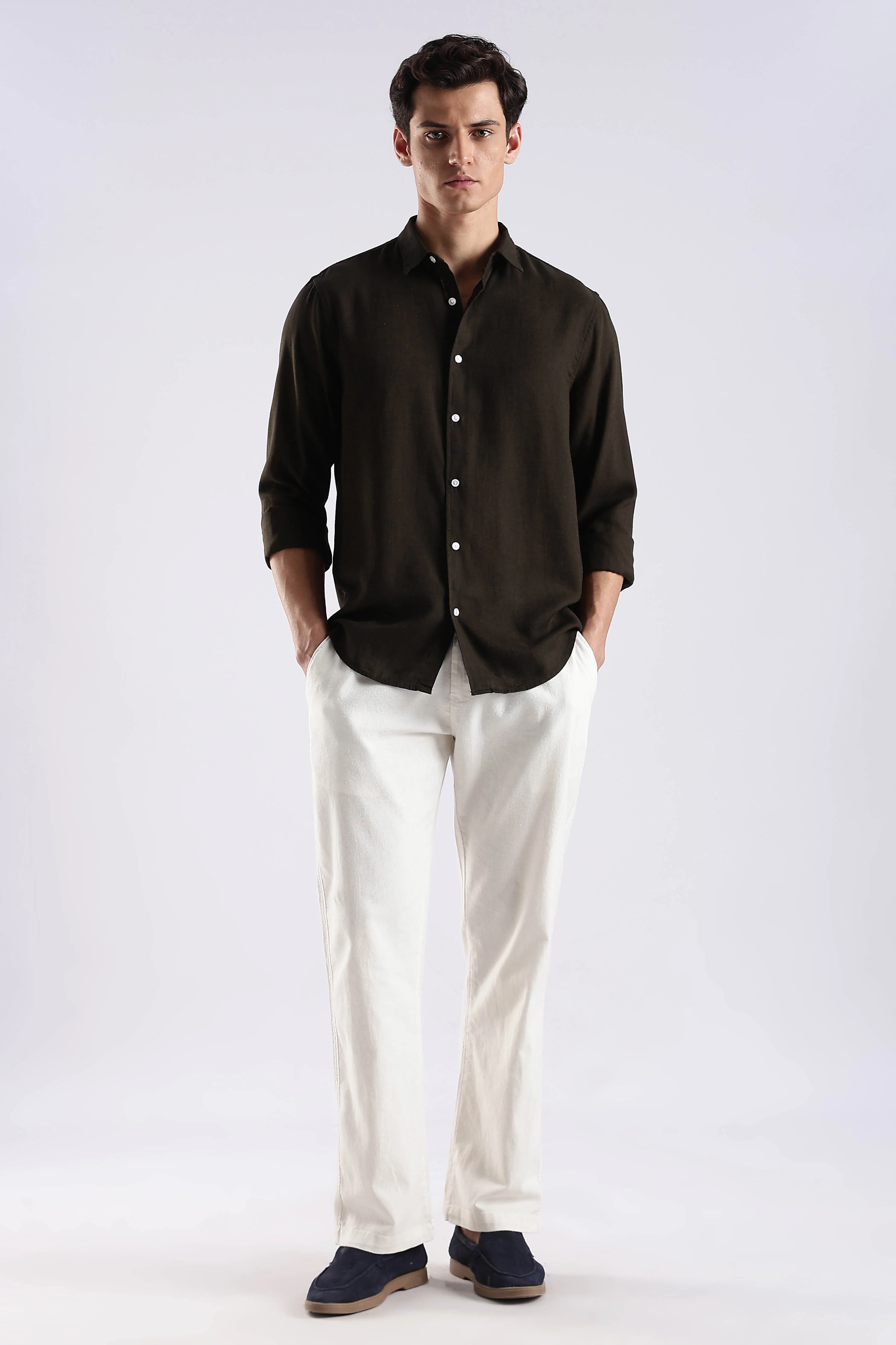 Regular fit Linen Blend Shirt - Image 6