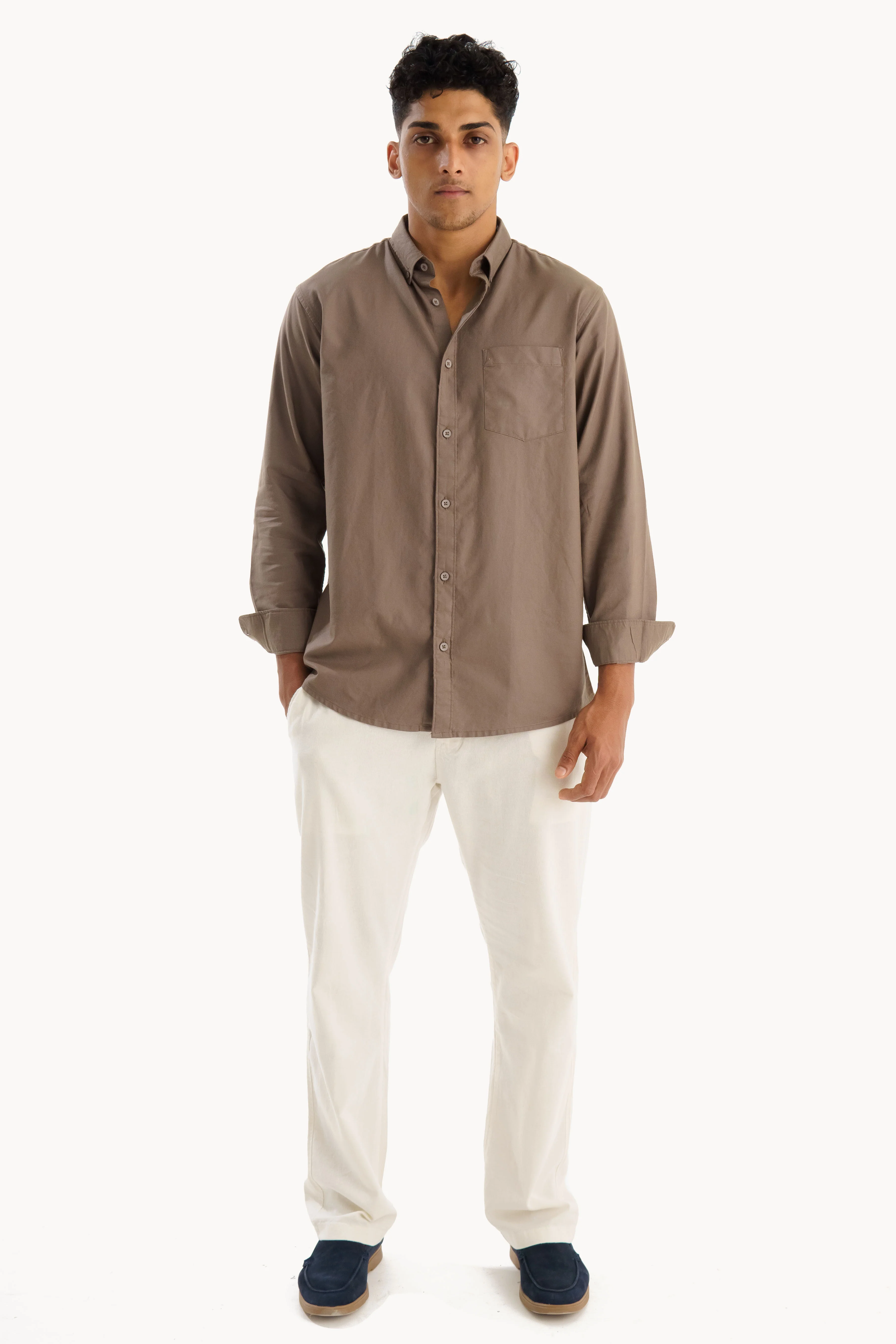 Regular Fit Oxford Shirt - Image 3