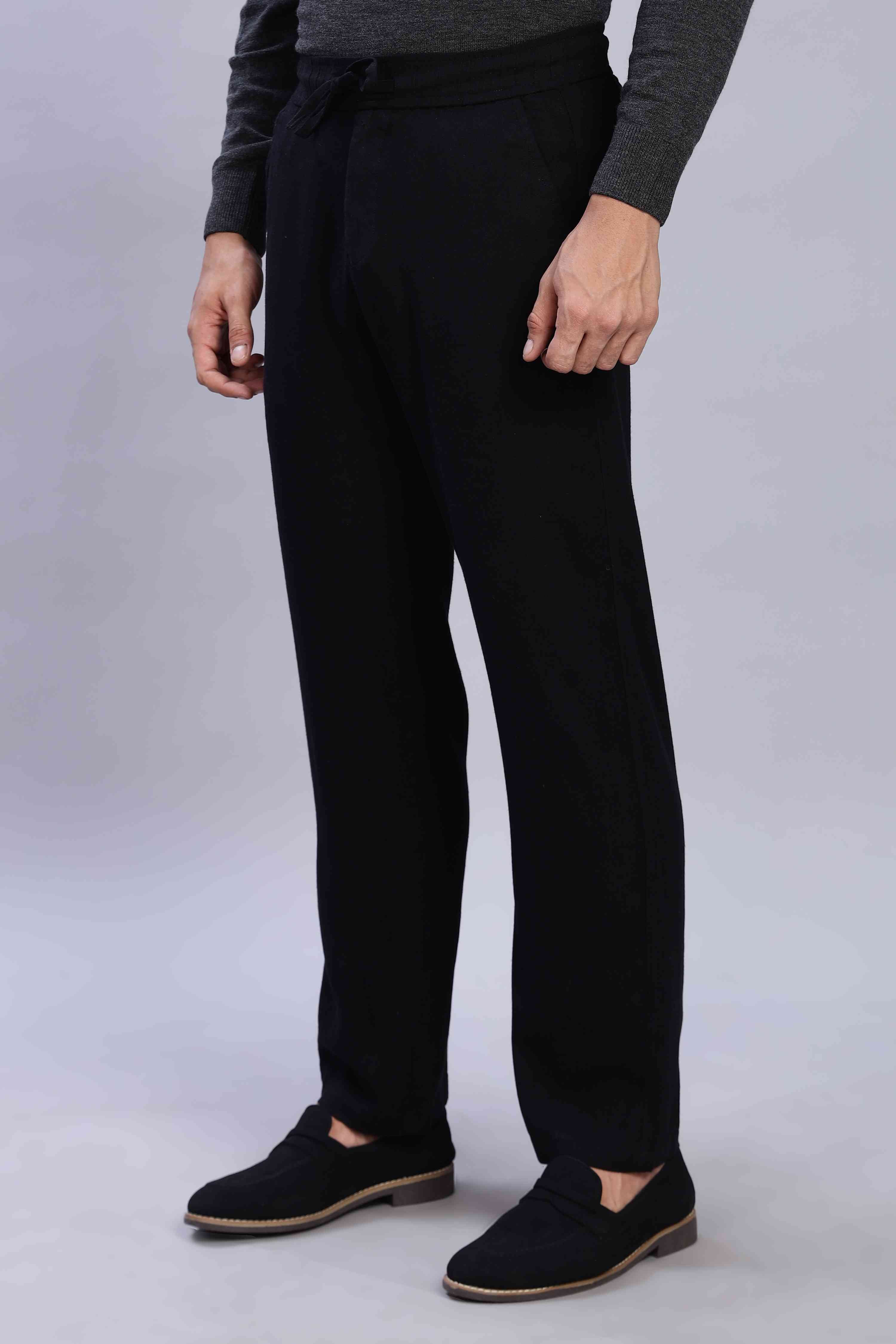 Relaxed Linen Pants Black - Image 3