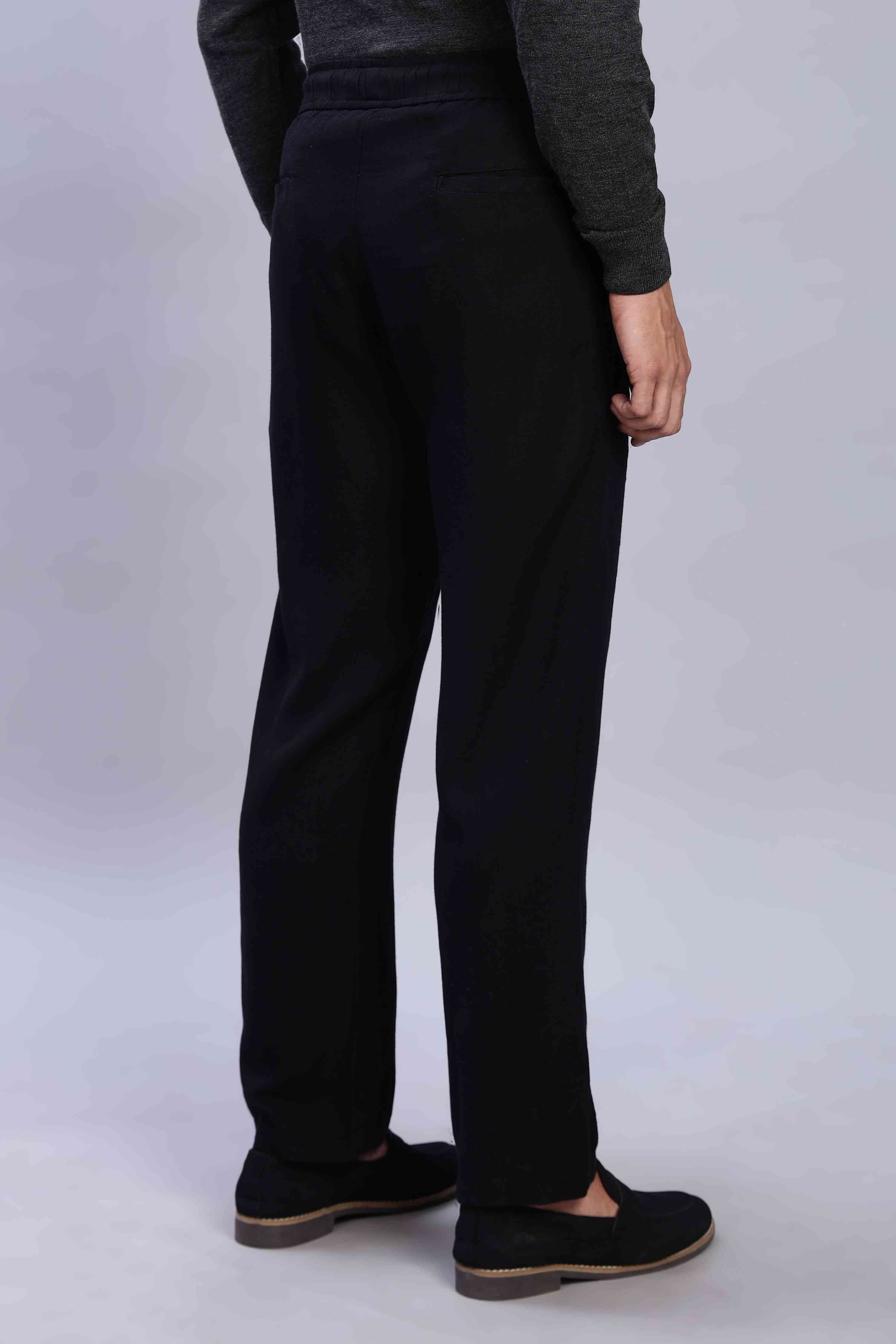 Relaxed Linen Pants Black - Image 5