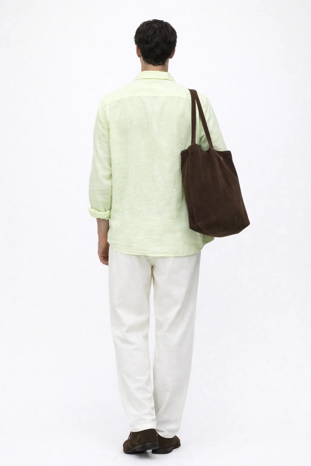 Sea Mist Linen Blend Shirt - Image 3
