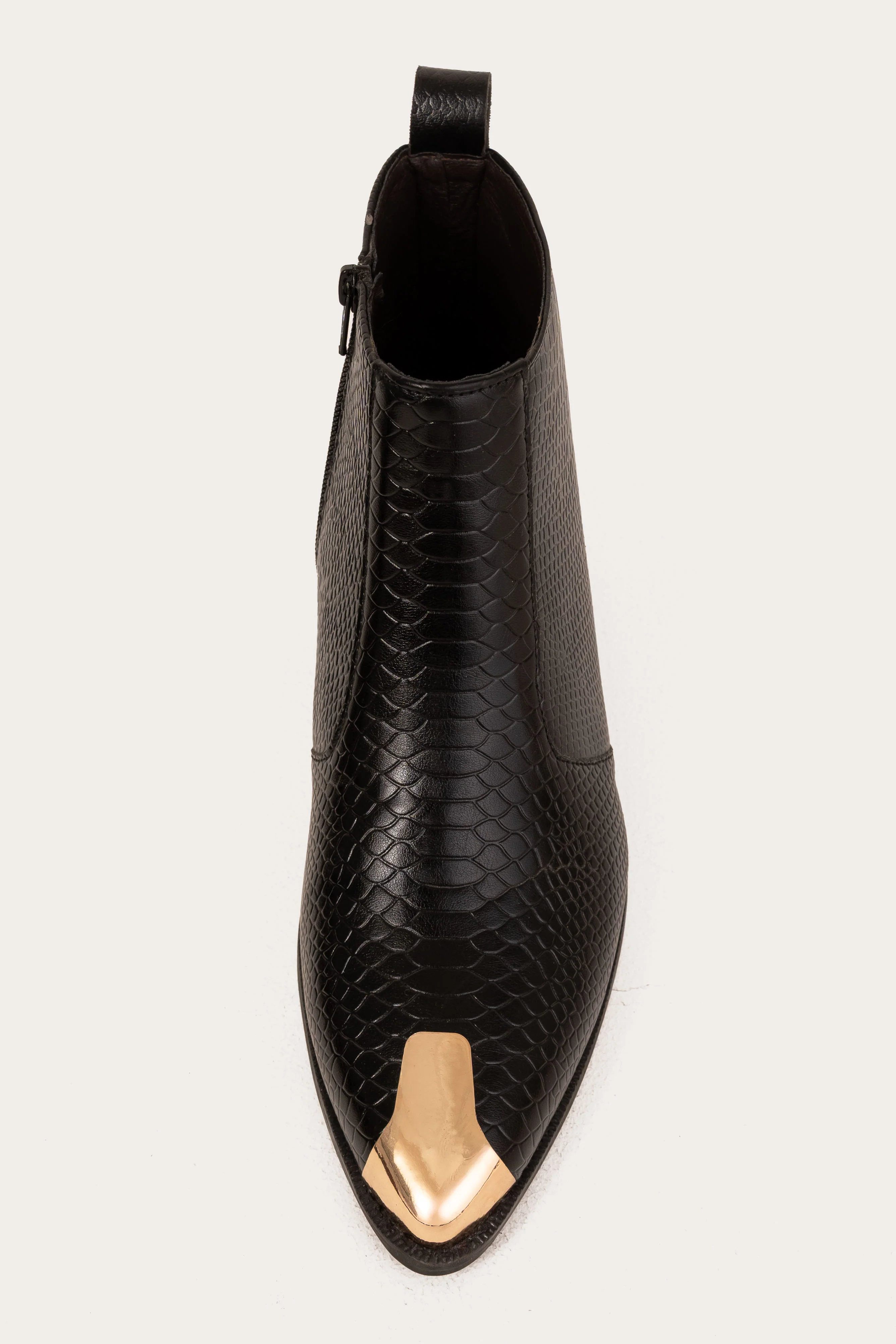 Serpentine Metal Boots - Image 3