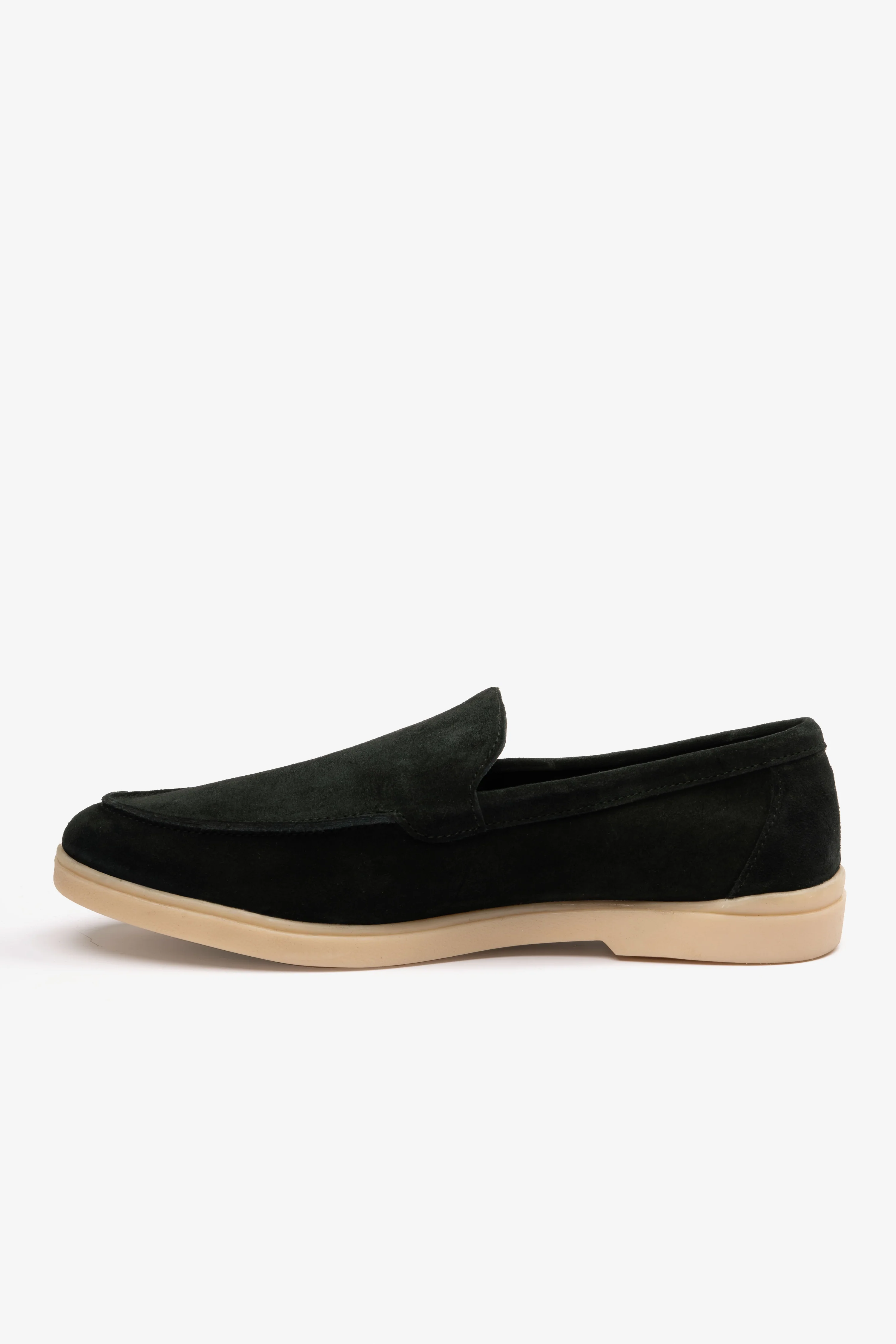 Suede Black Loafers - Image 3