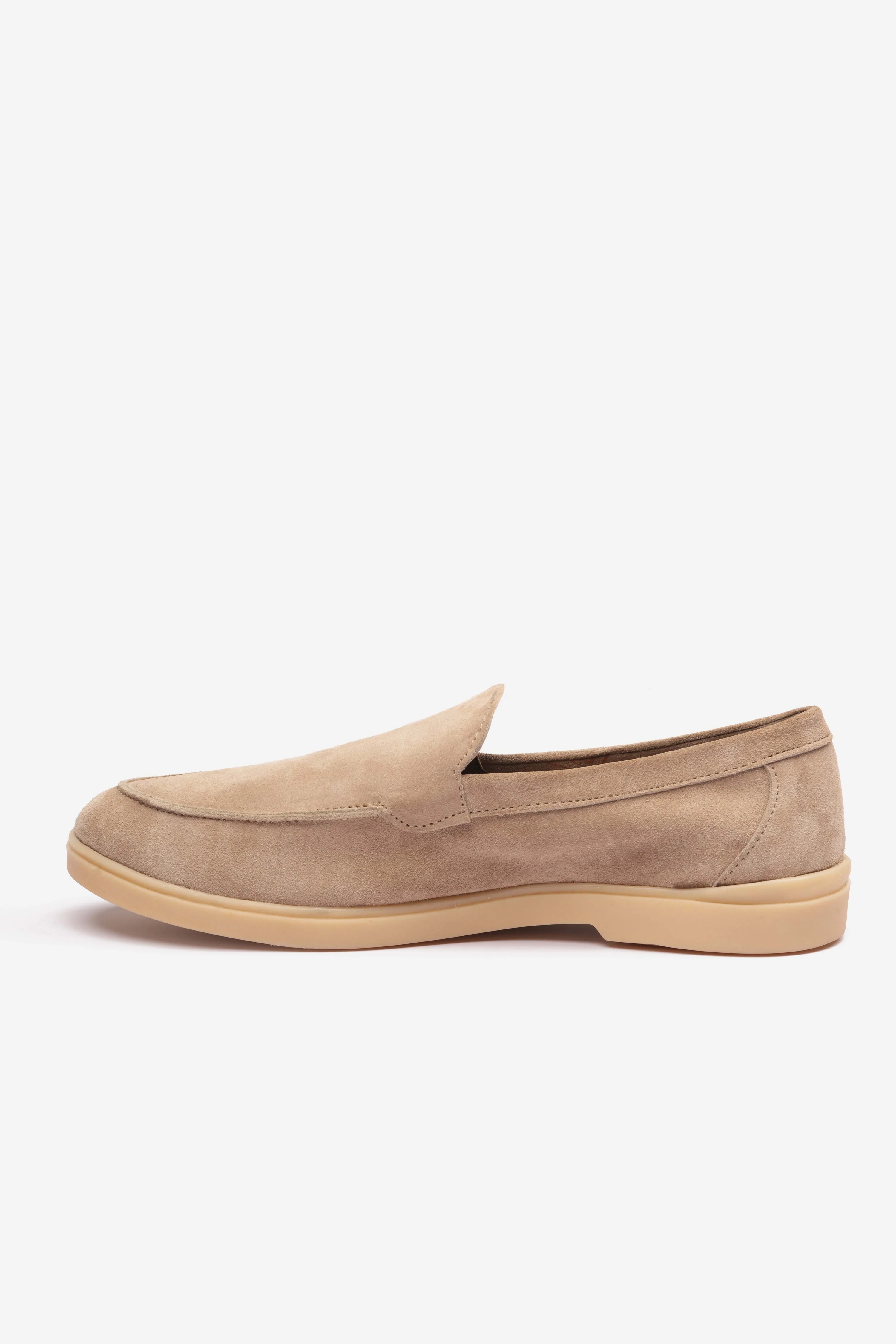 Suede Ivory Loafers - Image 2